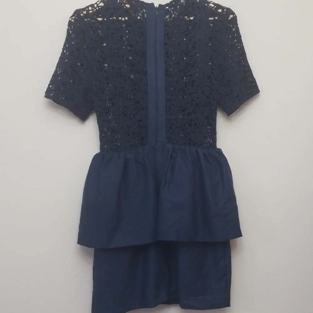 Keepsake The Label Navy Lace Dress Medium